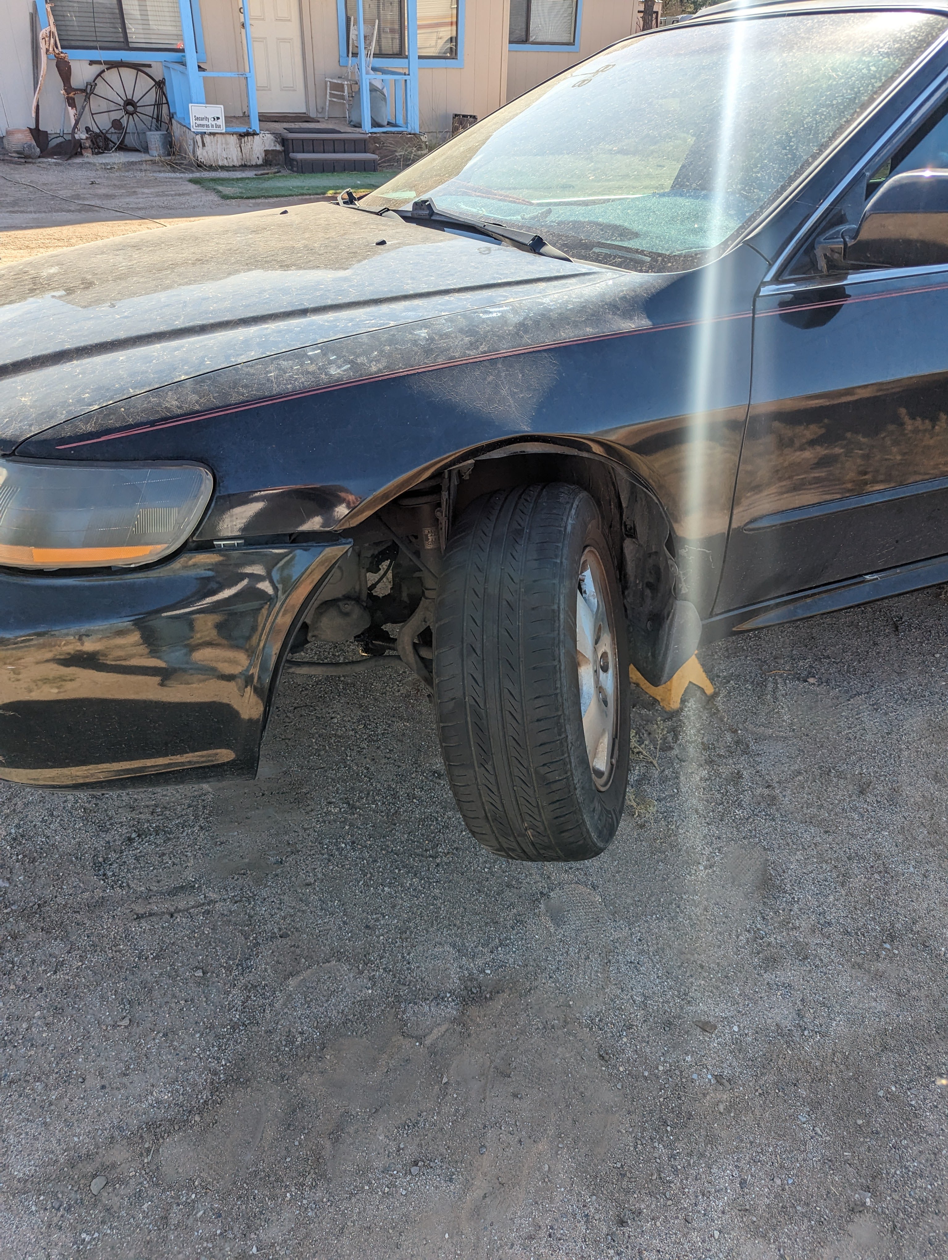 2001 Accord Wheel Pulled Out