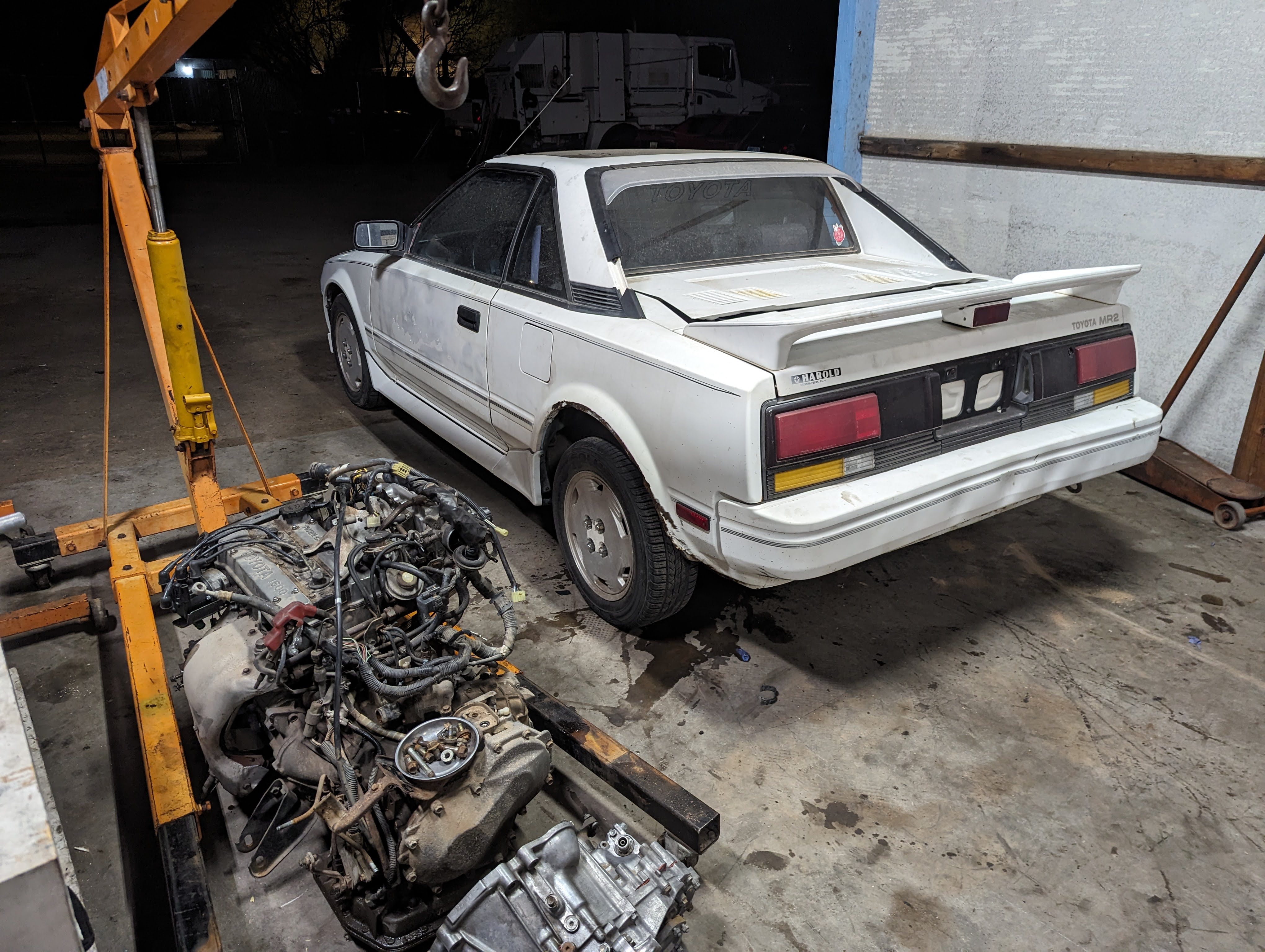 1987 MR2 Motor Pull